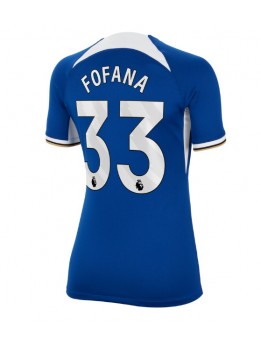 Chelsea Wesley Fofana #33 Heimtrikot für Frauen 2023-24 Kurzarm